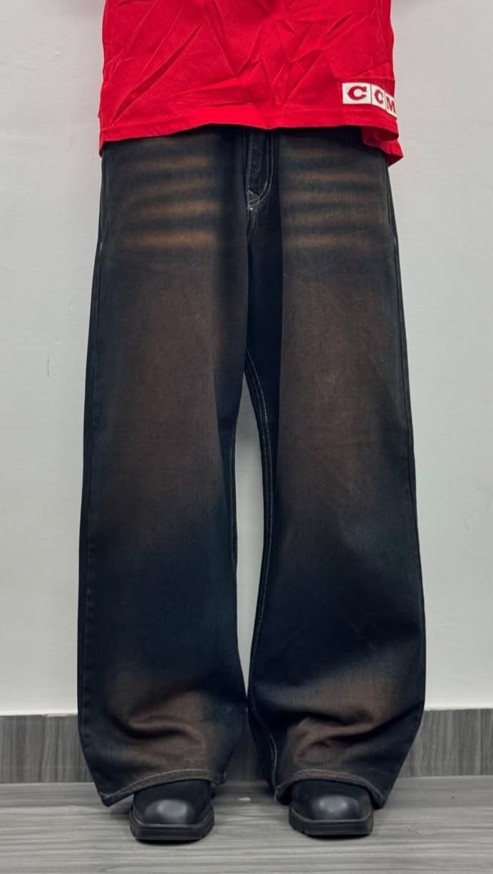 Men's black slim fit jeans
